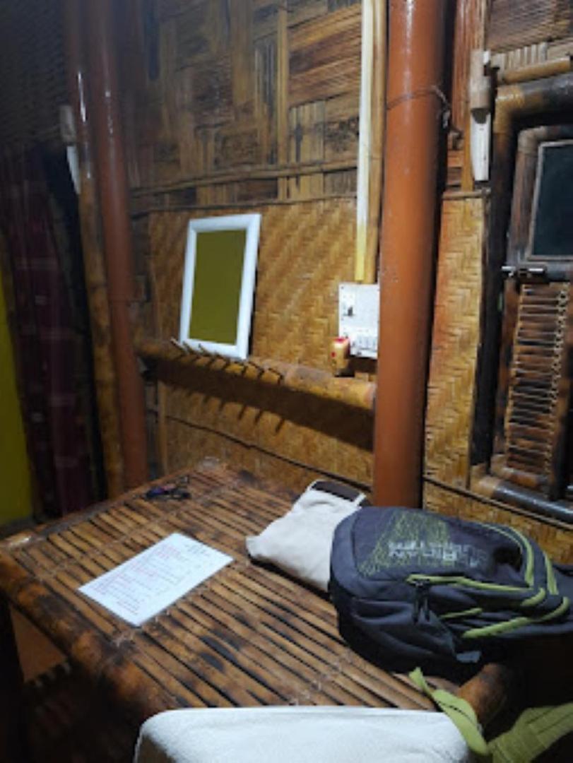Ayang Okum River Bank Bamboo Cottage Kaibortta Gaon Nagargaon المظهر الخارجي الصورة